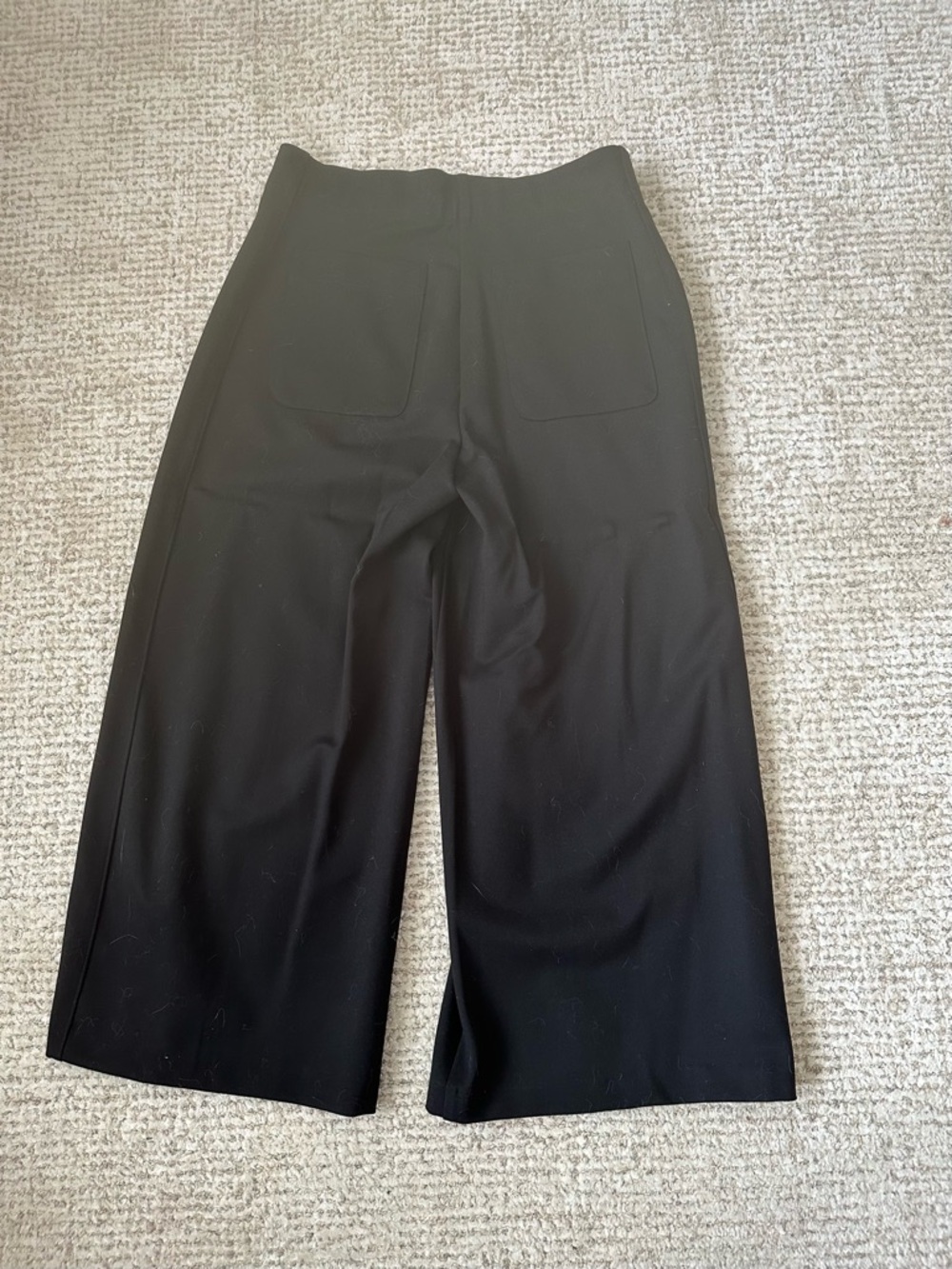 Jones & Co Jones New York Black Wide Leg Crops XL EUC - Picture 2 of 3